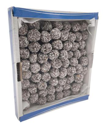 BOLAS CACAO RELLENO COCO ESTUCHE 700 GR EUROCHOC