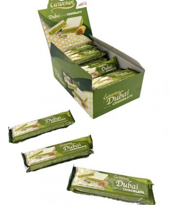 BARRITA CHOCOLATE BLANCO STYLE DUBAI 40 grs 24 Uds