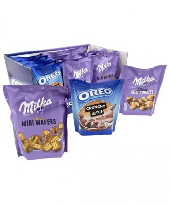 LOTE MONDELEZ MILKA-OREO MUNCHING 18 Uds
