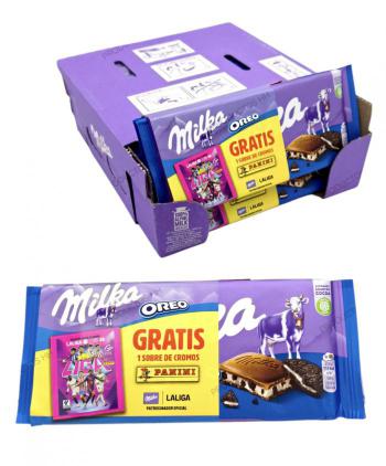 LOTE MILKA OREO PROMO PANINI 2*100GR 8+4