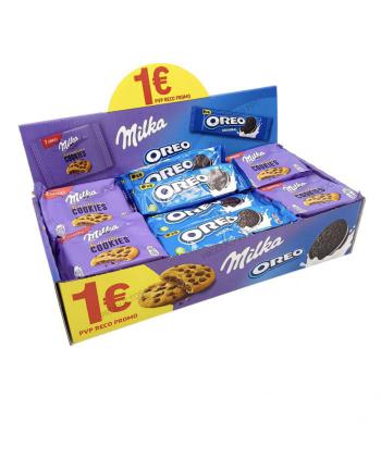 LOTE MONDELEZ MILKA SENSATIONS + OREO 24 Uds