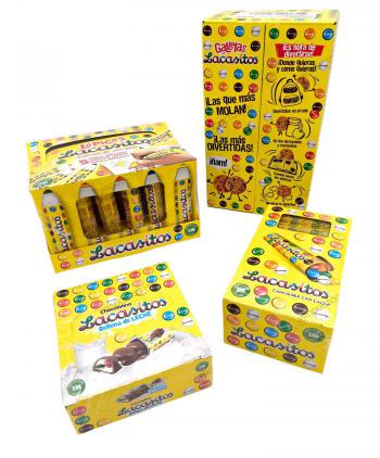 LOTE LACASITO 3+1 GALLETA+TUBO+LAPIZ+CHOCOLATINA S/C
