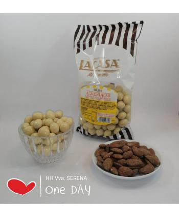 ALMENDRAS CHOCOBLANCO CALIFORNIA LACASA 1 KG