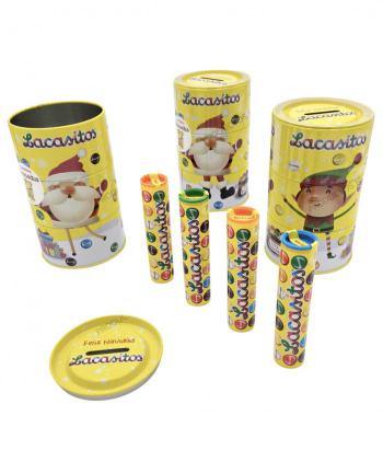 LACASITOS HUCHA LATA TRANSFORMABLE NAVIDAD 80 grs 1 Ud