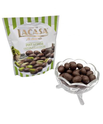 PISTACHOS CHOCO-LECHE MI MOMENTO LACASA 100 grs 1 Ud