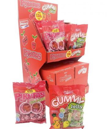 LOTE DULCIORA GUMMY + PIKOTA BOLSITA 1,50€ 40 Uds