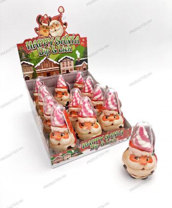 HAPPY SANTA DIP & LICK 12 Uds