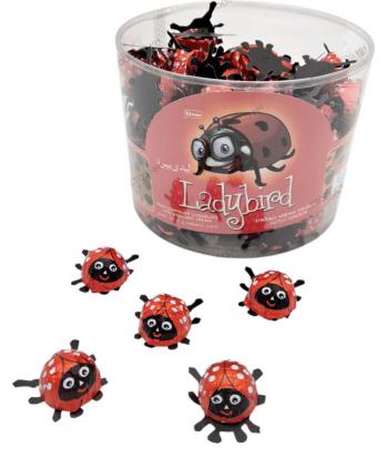 LADYBIRD CHOCOLATE 8 grs 100 Uds