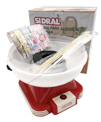 MAQUINA ALGODON DE AZUCAR ROJA 1 Uds