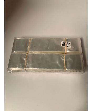 BOLSA POLIPROPILENO (5,5 x 25) 1000 UD