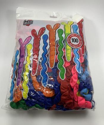 GLOBOS ESPIRAL GIGANTES 100 UD