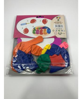PACK GUIRNALDA 3M + 12 GLOBOS