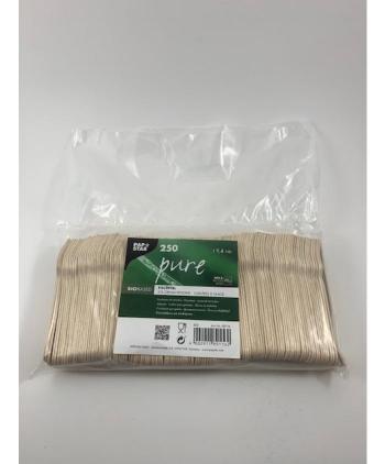 CUCHARA DE HELADOS MADERA 250 UD