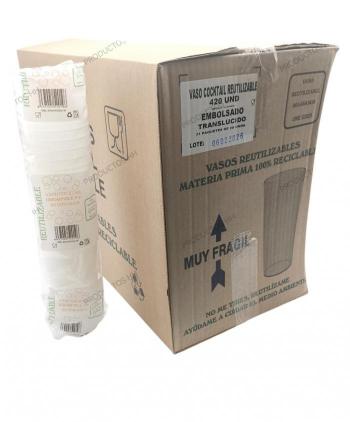 VASO COCKTAIL TRANSPARENTE 20 Uds 21 Paquetes