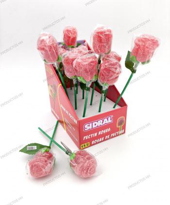 ROSAS DE PECTINA SIDRAL 38 gr 15 Uds