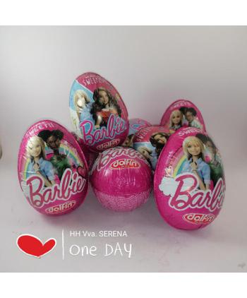HUEVO CHOCO BARBIE 110 GRS 12 UDS