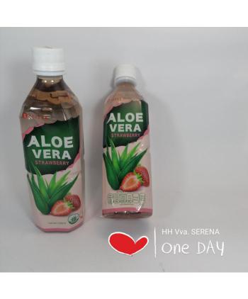 BEBIDA ALOE VERA FRESA 500 ml 1 Ud (CAJA 20 UDS)