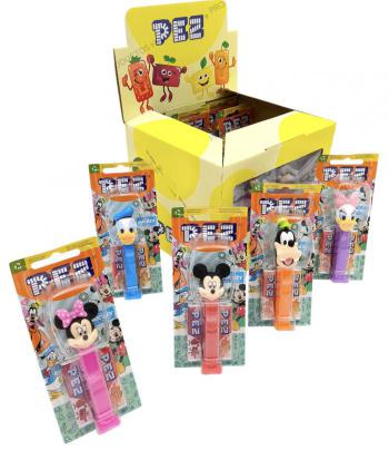 PEZ MICKEY AND FRIENDS CON 2 RECARGAS 12 Uds