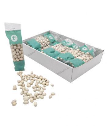 BOLSITAS CACAHUETES CHOCOLATE BLANCO 80 grs 20 Uds