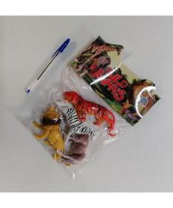 WILD ANIMALS BOLSA 4 ANIMALES SELVA 1 UD