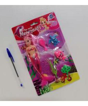 THE MINI MERMAIDS SIRENA CON LUZ 1 UD