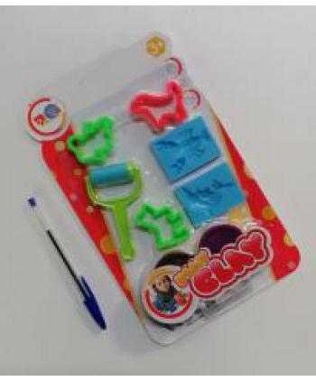 PLAY CLAY JUEGO PLASTILINA CON ACCESORIOS