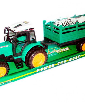 TRACTOR GRANDE CON ANIMALES 1 UD