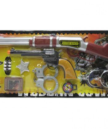 BL. OESTE WESTERN ESCOPETA+PISTOLA SET 1 UD