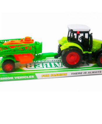 TRACTOR CON FUMIGADORA EN BURBUJA 1 UD