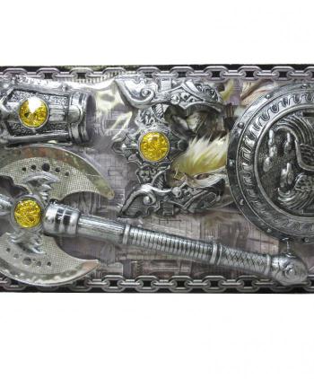 BL HACHA Y ESCUDO WEAPONS SERIES 1 UD