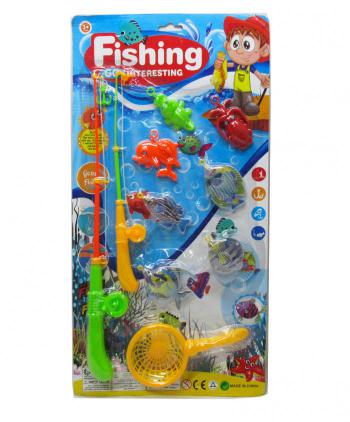 BL. PESCA DOBLE CAÑA + CESTA 1 UD
