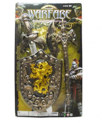 BL. ESPADA Y ESCUDO WARFARE 1 UD