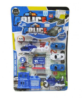 BL. VEHICULOS POLICIA THE POLICE SERIE 1 UD