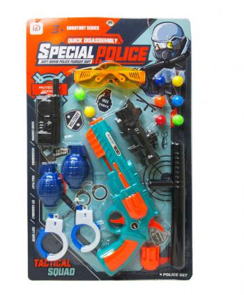 BL. PISTOLON DE BOLAS SPECIAL POLICE 1 UD