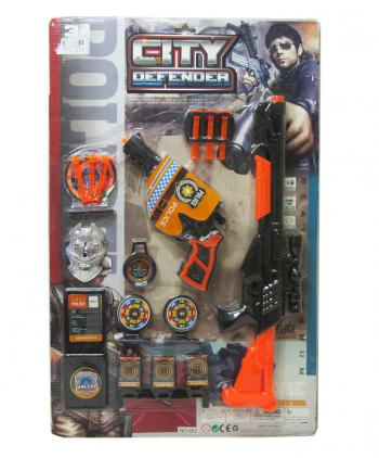 BL. POLICIA CITY DEFENDER CON ESCOPETA 1 UD