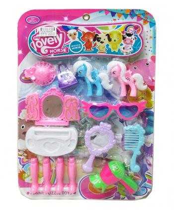 BL. PONYS PELUQUERIA CON GAFAS 1 UD
