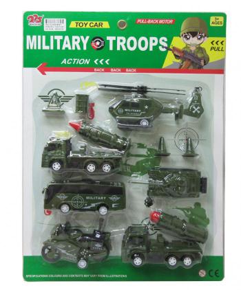 BL. VEHICULOS MILITARES 1 UD