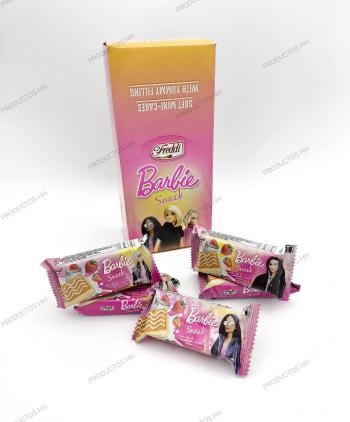 BARBIE SNACK STRAWBERRY-YOGOURT 15 Uds