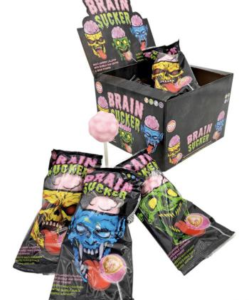 BRAIN SUCKER CEREBROS JAWBREAKER 58 grs 15 Uds