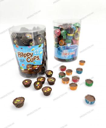 LOTE CAPSULAS CHOCOLATE + HAPPY CUPS 