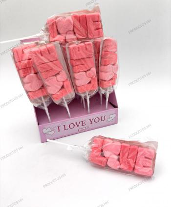 PINCHO MARSHMALLOW LOVE 50 grs 16 Uds