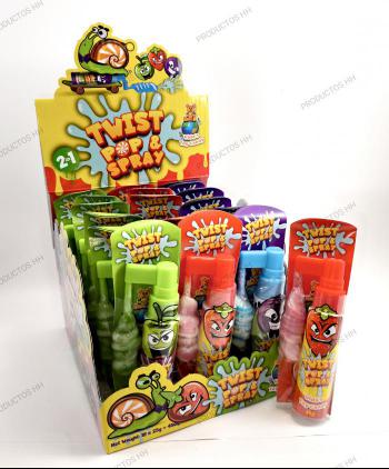 TWIST POP & SPRAY 18 Uds