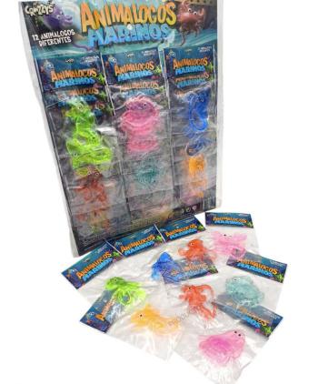 ANIMALOCOS MARINOS 48 Uds