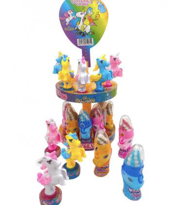 CAROUSEL UNICORN 8 POO + 9 DIPPER = 17 Uds