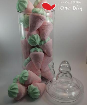 FRESAS ROSAS GIGANTES MALLOW 55 grs Bolsa 25 UD