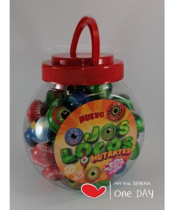 OJOS LOCOS RELLENOS MUTANTES 60 UD