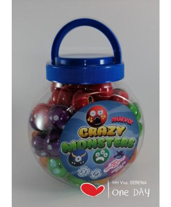 CRAZY MONSTERS RELLENOS 60 UD