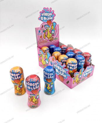 TONGUE ROLLER FUNNY CANDY 15 Uds