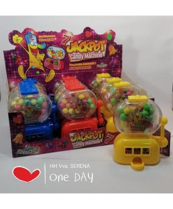 JACKPOT MACHINE CANDY 12 Uds