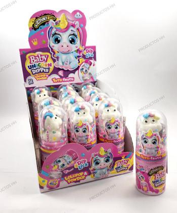 BABY UNICORN DIPPER TUTTI-FRUTTI 12 Uds
